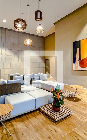 Studio à venda com 25m², 1 quarto e sem vagaHall