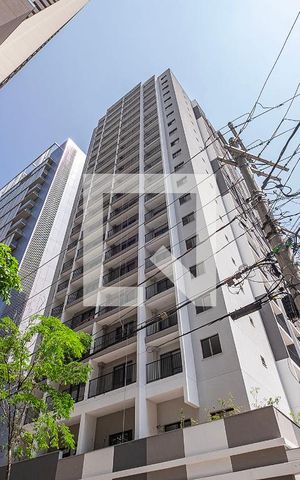 Studio à venda com 25m², 1 quarto e sem vaga Studio à venda com 25m², 1 quarto e sem vagaFachada