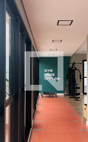 Apartamento para alugar com 31m², 1 quarto e sem vaga Apartamento para alugar com 31m², 1 quarto e sem vagaAcademia