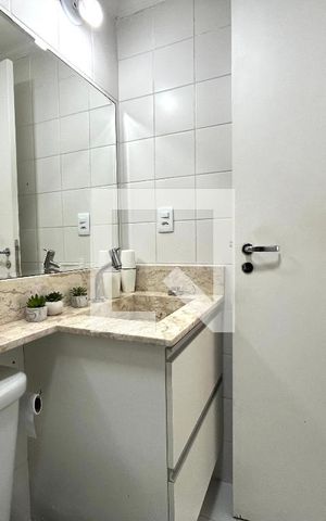 Apartamento para alugar com 36m², 1 quarto e 1 vaga Apartamento para alugar com 36m², 1 quarto e 1 vagaBanheiro