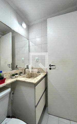Apartamento para alugar com 36m², 1 quarto e 1 vaga Apartamento para alugar com 36m², 1 quarto e 1 vagaBanheiro