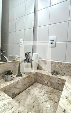 Apartamento para alugar com 36m², 1 quarto e 1 vaga Apartamento para alugar com 36m², 1 quarto e 1 vagaBanheiro