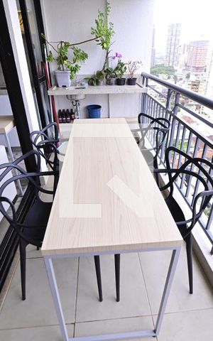 Apartamento à venda com 60m², 2 quartos e 2 vagasVaranda gourmet