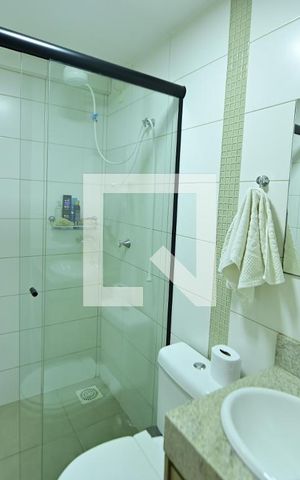 Apartamento à venda com 60m², 2 quartos e 2 vagasBanheiro do Quarto 2