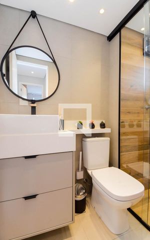 Apartamento para alugar com 60m², 2 quartos e 1 vaga Apartamento para alugar com 60m², 2 quartos e 1 vagaBanheiro Social