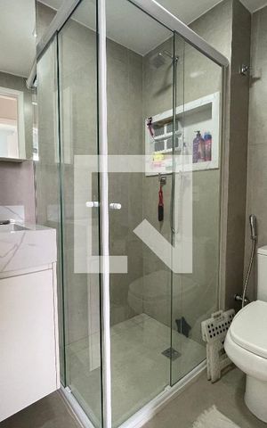 Apartamento para alugar com 42m², 2 quartos e 1 vaga Apartamento para alugar com 42m², 2 quartos e 1 vagaBanheiro
