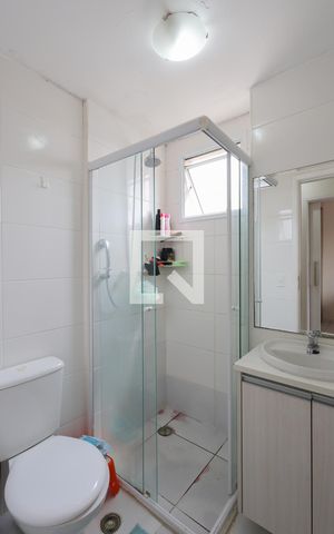 Apartamento para alugar com 48m², 2 quartos e 1 vaga Apartamento para alugar com 48m², 2 quartos e 1 vagaBanheiro
