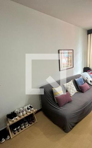 Apartamento à venda com 40m², 1 quarto e 1 vaga Apartamento à venda com 40m², 1 quarto e 1 vagaSala