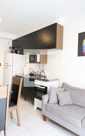 Apartamento para alugar com 34m², 2 quartos e sem vagaSala/Cozinha/Área de serviço
