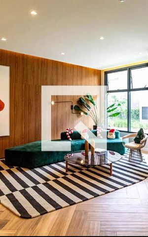 Studio para alugar com 34m², 1 quarto e sem vaga Studio para alugar com 34m², 1 quarto e sem vagaHall
