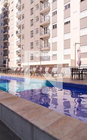 Apartamento à venda com 43m², 2 quartos e 1 vagaÁrea comum - Piscina