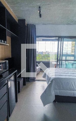 Studio para alugar com 32m², 1 quarto e sem vaga Studio para alugar com 32m², 1 quarto e sem vagaStudio