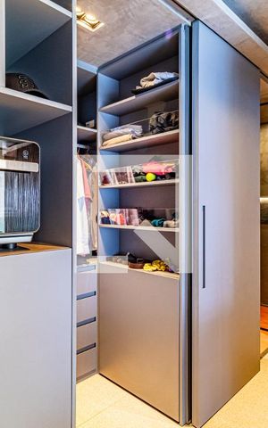 Apartamento à venda com 44m², 1 quarto e 1 vaga Apartamento à venda com 44m², 1 quarto e 1 vagaCloset