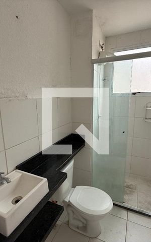 Apartamento para alugar com 42m², 2 quartos e 1 vaga Apartamento para alugar com 42m², 2 quartos e 1 vagaBanheiro