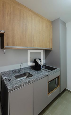 Studio para alugar com 30m², 1 quarto e sem vagaCozinha