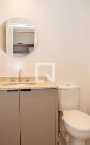 Studio para alugar com 26m², 1 quarto e sem vagaBanheiro