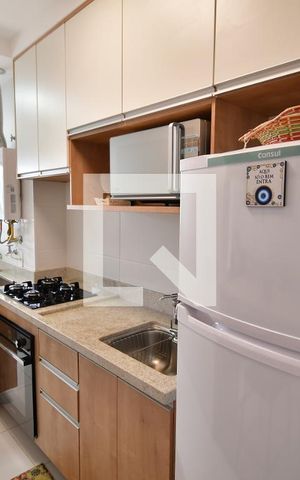 Apartamento à venda com 45m², 1 quarto e 1 vagaCozinha