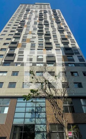 Studio para alugar com 24m², 1 quarto e sem vaga Studio para alugar com 24m², 1 quarto e sem vagaFachada