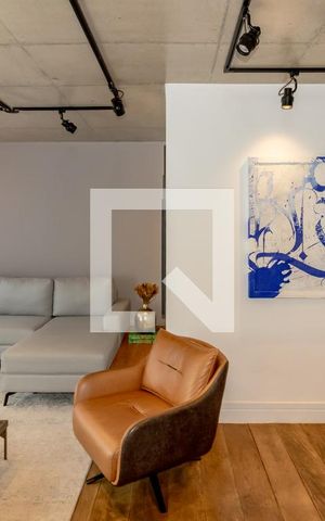 Apartamento à venda com 80m², 1 quarto e 2 vagas Apartamento à venda com 80m², 1 quarto e 2 vagasSala
