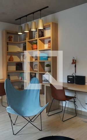Studio à venda com 24m², 1 quarto e sem vagaCoWorking