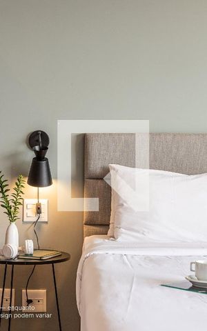 Studio para alugar com 33m², 1 quarto e 1 vaga