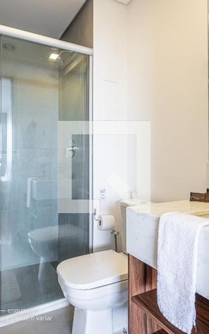 Studio para alugar com 33m², 1 quarto e 1 vaga