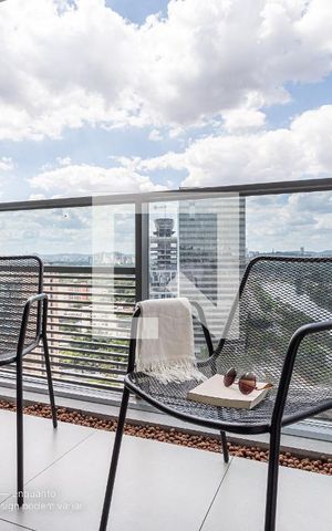 Studio para alugar com 33m², 1 quarto e 1 vaga