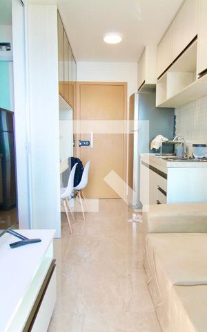 Studio para alugar com 30m², 1 quarto e sem vaga Studio para alugar com 30m², 1 quarto e sem vagaSala/Cozinha