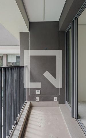 Studio para alugar com 32m², 1 quarto e sem vagaVaranda