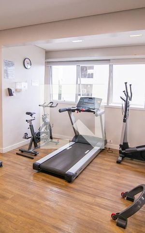 Apartamento para alugar com 55m², 1 quarto e 1 vaga Apartamento para alugar com 55m², 1 quarto e 1 vagaÁrea comum - academia