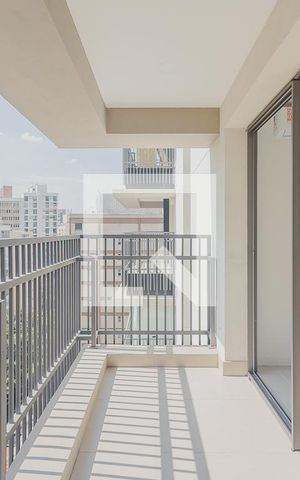 Studio à venda com 26m², 1 quarto e sem vagaVaranda