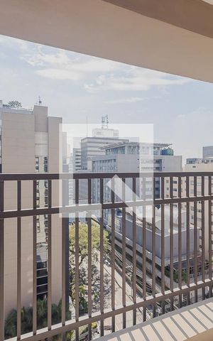 Studio à venda com 26m², 1 quarto e sem vagaVaranda