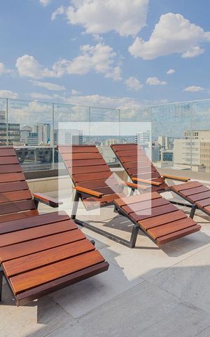 Studio à venda com 26m², 1 quarto e sem vagaPiscina
