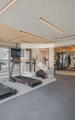 Studio à venda com 26m², 1 quarto e sem vagaAcademia