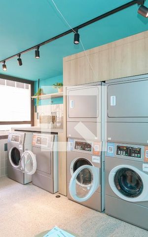 Studio à venda com 25m², 1 quarto e sem vaga Studio à venda com 25m², 1 quarto e sem vagaLavanderia