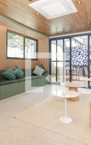Studio à venda com 25m², 1 quarto e sem vaga Studio à venda com 25m², 1 quarto e sem vagaSalão de Festas