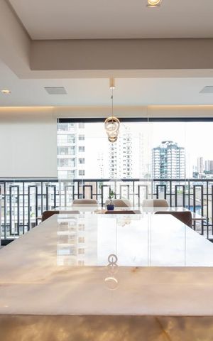 Apartamento à venda com 70m², 2 quartos e 2 vagasSala de Jantar