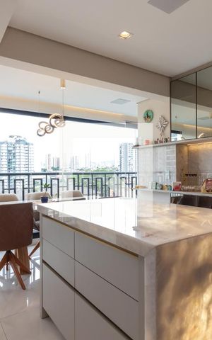 Apartamento à venda com 70m², 2 quartos e 2 vagasSala de Jantar