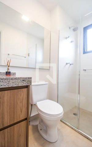 Apartamento à venda com 57m², 2 quartos e 1 vaga Apartamento à venda com 57m², 2 quartos e 1 vagaBanheiro da Suíte