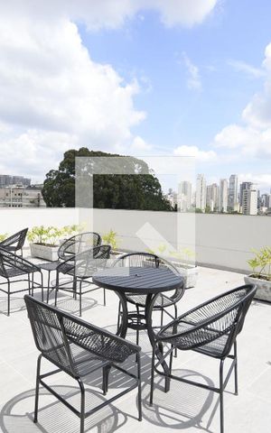 Studio para alugar com 29m², 1 quarto e sem vagaChurrasqueira