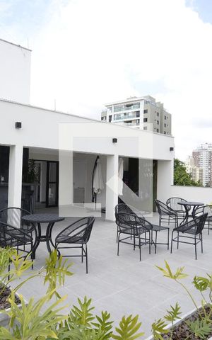 Studio para alugar com 29m², 1 quarto e sem vagaChurrasqueira