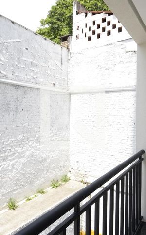 Studio para alugar com 29m², 1 quarto e sem vagaVaranda