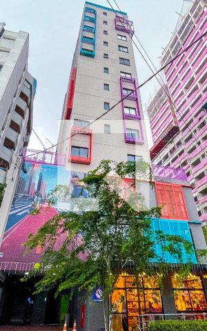 Studio à venda com 24m², 1 quarto e sem vaga Studio à venda com 24m², 1 quarto e sem vagaFachada