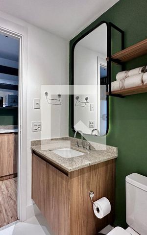 Studio à venda com 25m², 1 quarto e sem vagaBanheiro