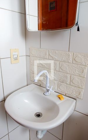 Apartamento à venda com 34m², 1 quarto e 1 vaga Apartamento à venda com 34m², 1 quarto e 1 vagaBanheiro 1