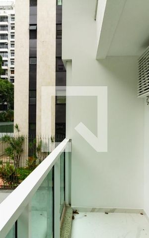 Apartamento para alugar com 58m², 1 quarto e 1 vaga Apartamento para alugar com 58m², 1 quarto e 1 vagaDetalhe da varanda da sala