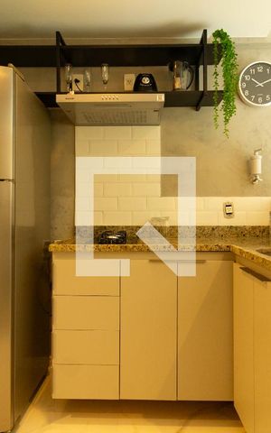 Apartamento para alugar com 58m², 1 quarto e 1 vaga Apartamento para alugar com 58m², 1 quarto e 1 vagaDetalhe de cozinha