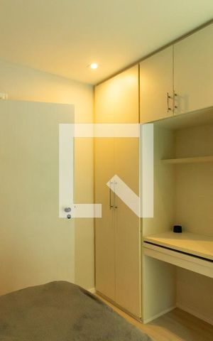 Apartamento para alugar com 58m², 1 quarto e 1 vaga Apartamento para alugar com 58m², 1 quarto e 1 vagaDetalhe do quarto