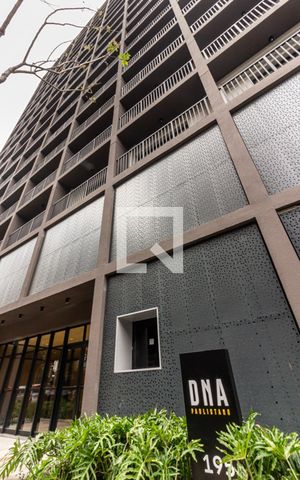 Studio para alugar com 21m², 1 quarto e sem vaga Studio para alugar com 21m², 1 quarto e sem vagaFachada