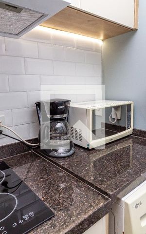 Studio para alugar com 26m², 1 quarto e sem vaga Studio para alugar com 26m², 1 quarto e sem vagaCozinha